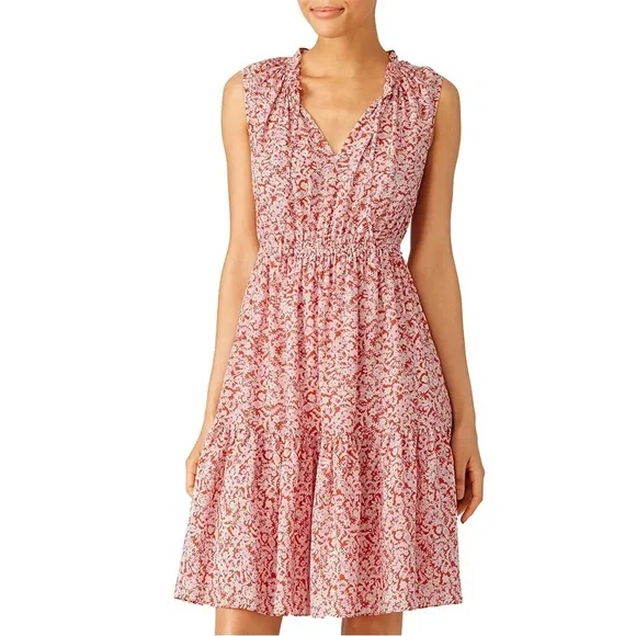 Rebecca Taylor Sleeveless Provence Block Dress - Picture 2 of 9